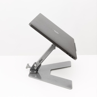 GKU Aluminum Laptop Stand Silver