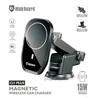 MaxGuard C21 Plus Magnetic Wireless Car Charger