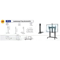 NB FP-3 TW-100 Accessory Shelf - Black