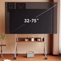 Nomad Solid Mobile TV Stand 32-75inch