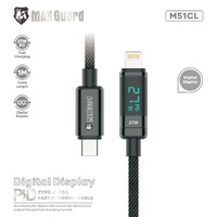 MaxGuard M51CL Type-C to Lightning Cable Digital Display