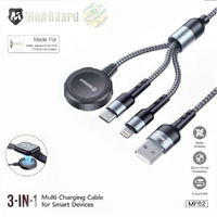 MAXGUARD IWATCH IPHONE 3 IN 1 CHARGING CABLE MF62