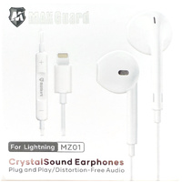 MAXGUARD IPHONE LIGHTNING EARPHONE PLUG N PLAY MZ01