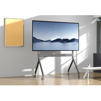 Heavy Duty Electric Height Adjustable TV Trolley Mount for 80-110 Inch Screens P320