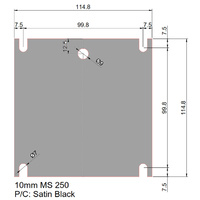 100 x 100 VESA Mount Weight Plates 1kg