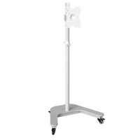 SteelView Mobile Tv Monitor floor stand Cart rotating 10 to 42 inch-vesa 200
